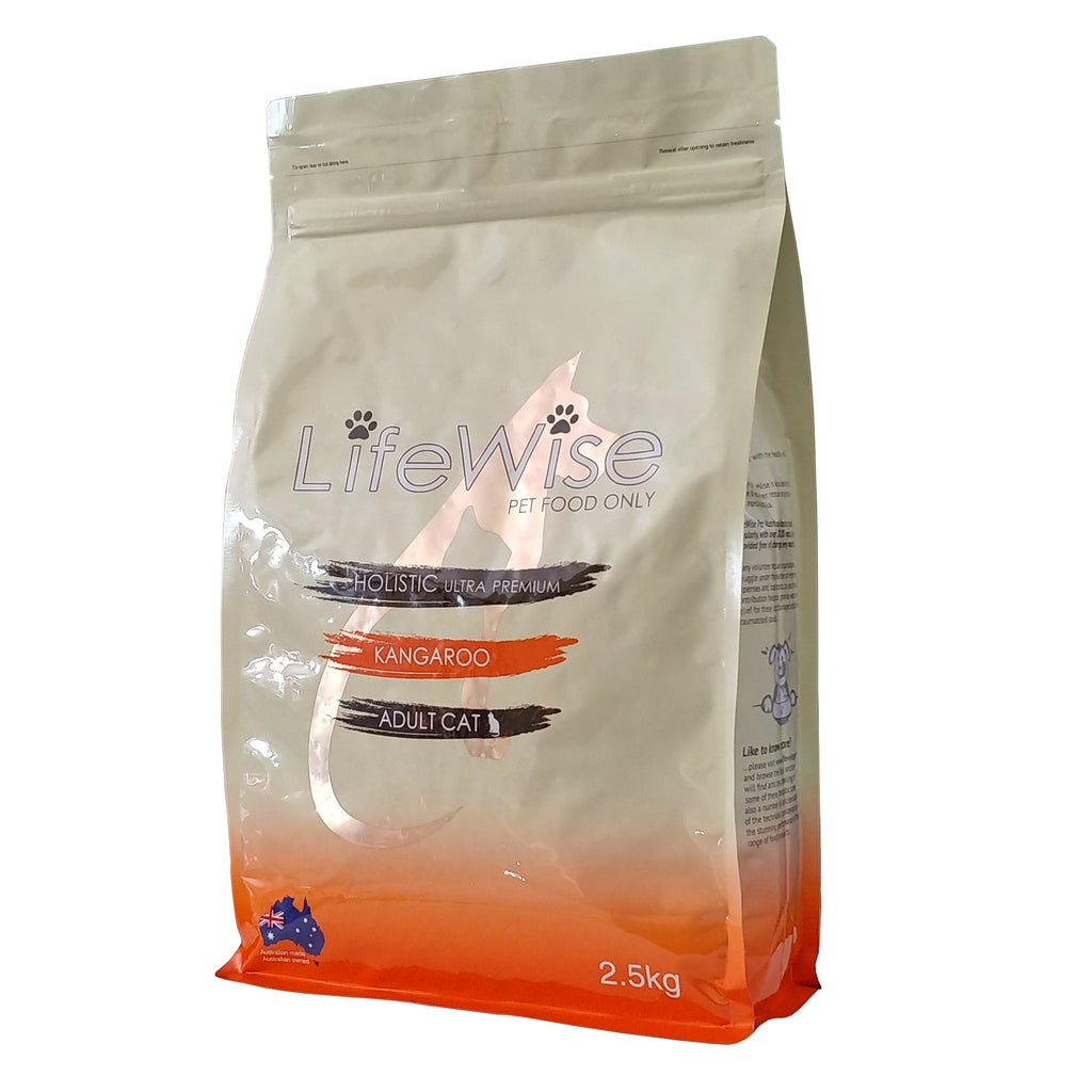 LifeWise Kangaroo with Lamb Dry Cat Food 2.5kg^^^-Habitat Pet Supplies