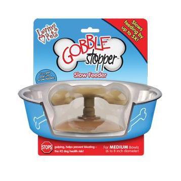 Loving Pets Gobblestopper Slow Feeder Medium-Habitat Pet Supplies