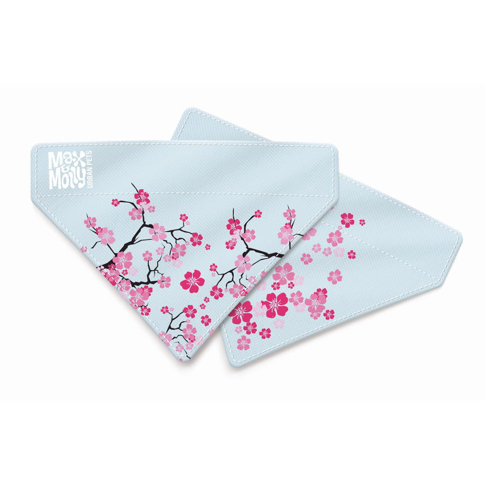 Max & Molly Cherry Bloom Bandana Small***-Habitat Pet Supplies