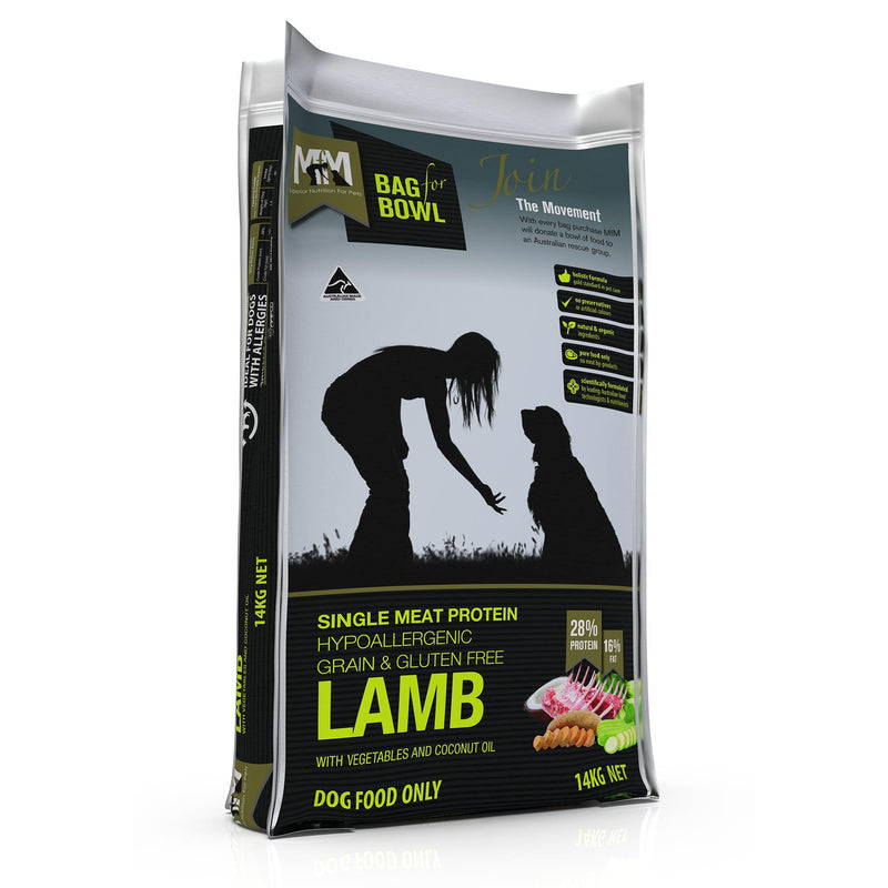 Meals for Mutts Grain Free Single Protein Lamb Dry Dog Food 14kg-Habitat Pet Supplies