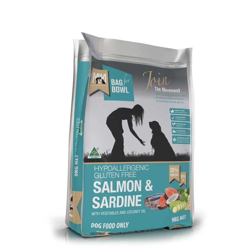 Meals for Mutts Salmon and Sardine Dry Dog Food 9kg-Habitat Pet Supplies