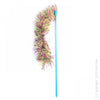 Pet One Cat Toy Wand Tail With Bell 46cm Mixed Colour-Habitat Pet Supplies