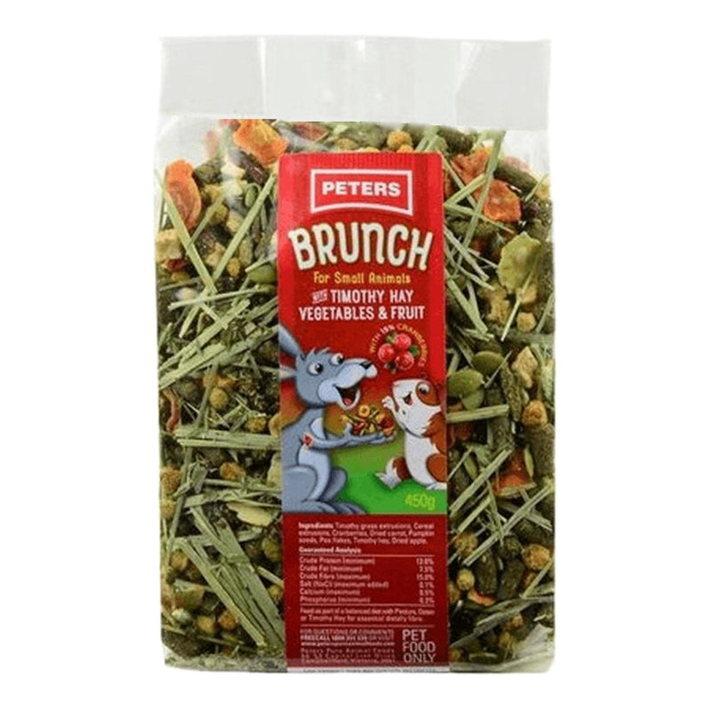 Peters Brunch Mix Small Animal Food 450g-Habitat Pet Supplies