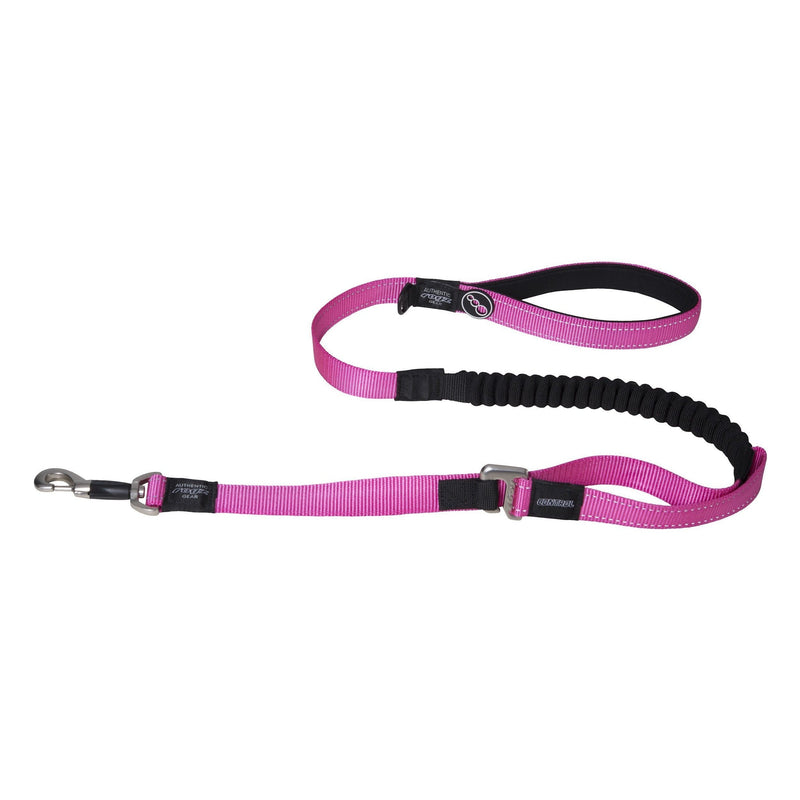 Rogz Classic Control Extra Large Long Dog Lead Pink=^._.^=*~*-Habitat Pet Supplies