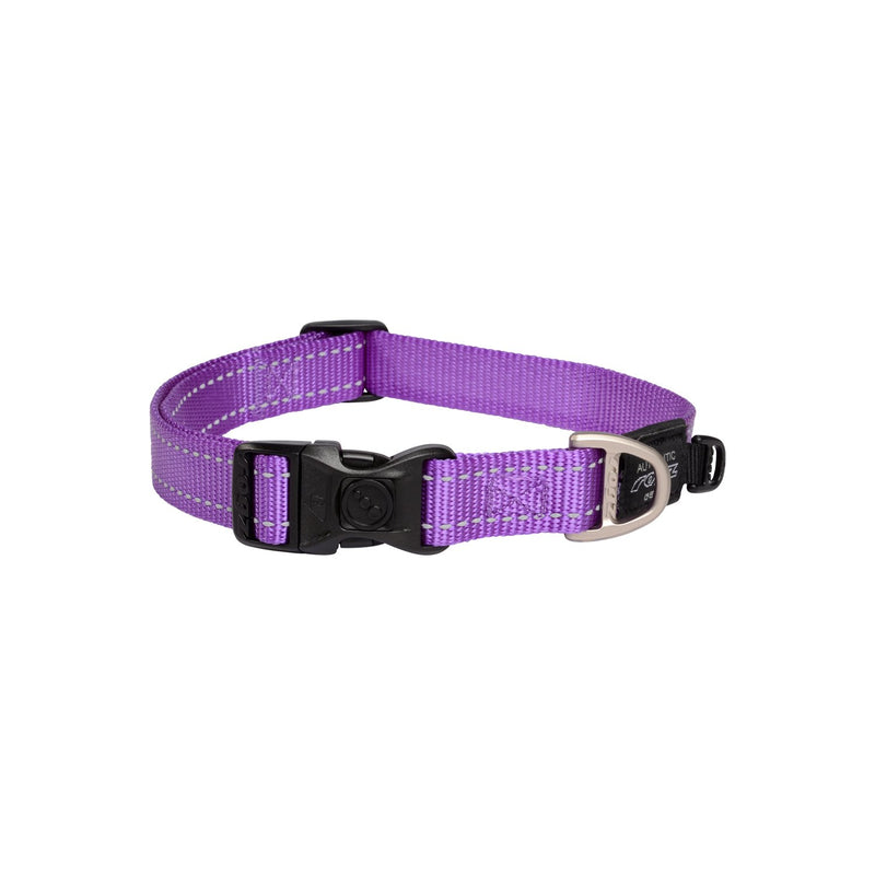 Rogz Classic Large Dog Collar Purple*~*-Habitat Pet Supplies