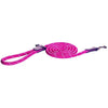 Rogz Classic Large Rope Dog Lead Pink*~*-Habitat Pet Supplies