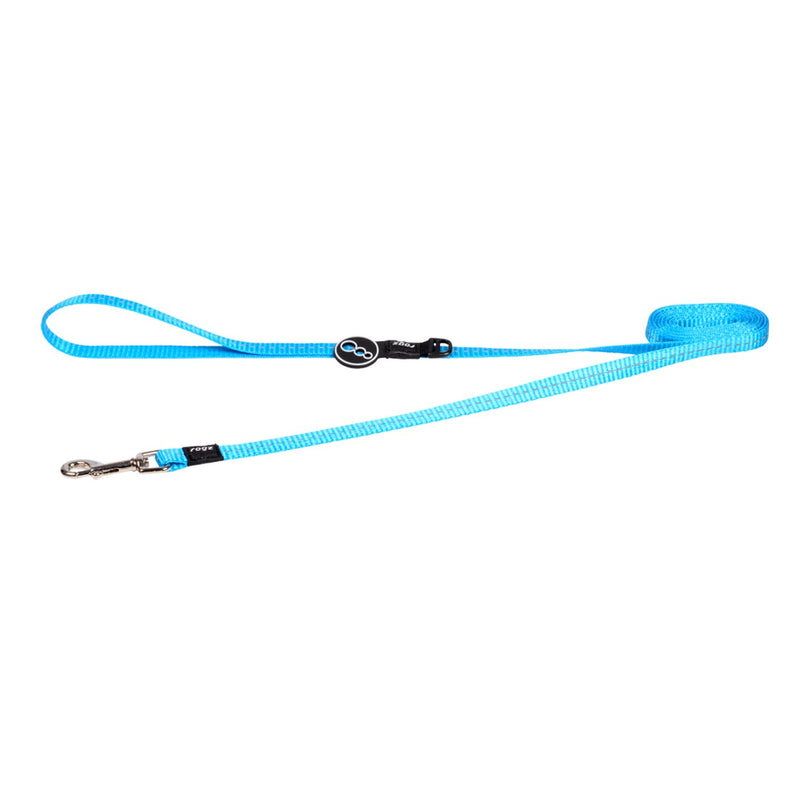 Rogz Classic Small Dog Lead Turquoise*~*-Habitat Pet Supplies