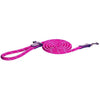 Rogz Classic Small Rope Dog Lead Pink-Habitat Pet Supplies