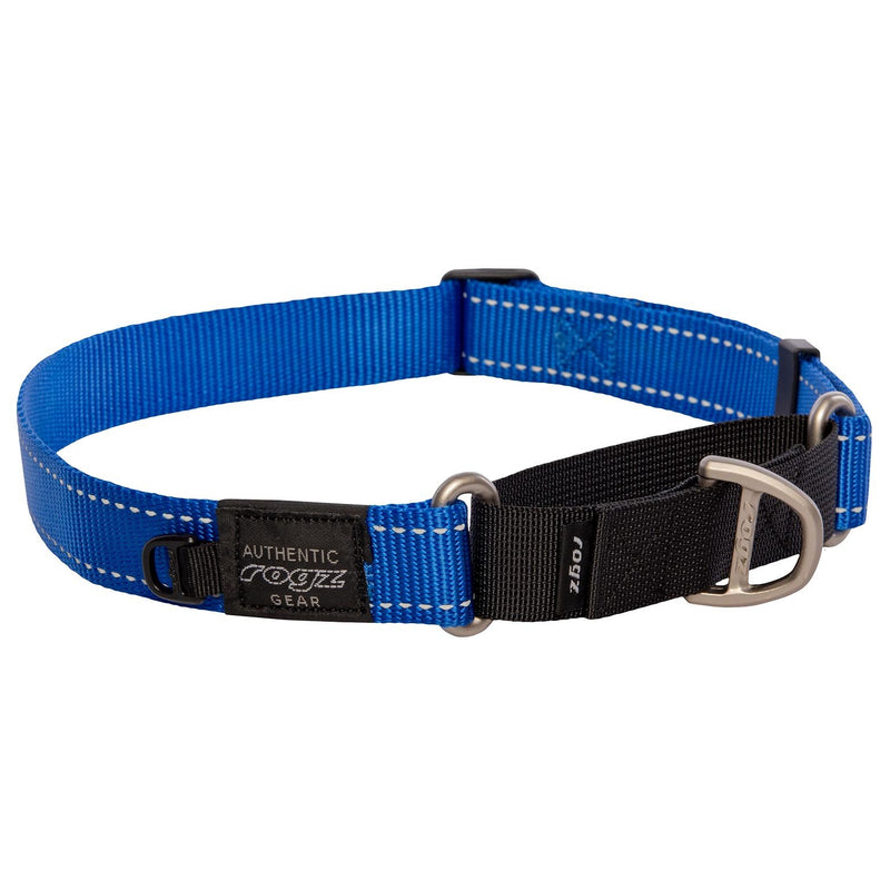 Rogz Control Web Collar Blue Extra Large***-Habitat Pet Supplies