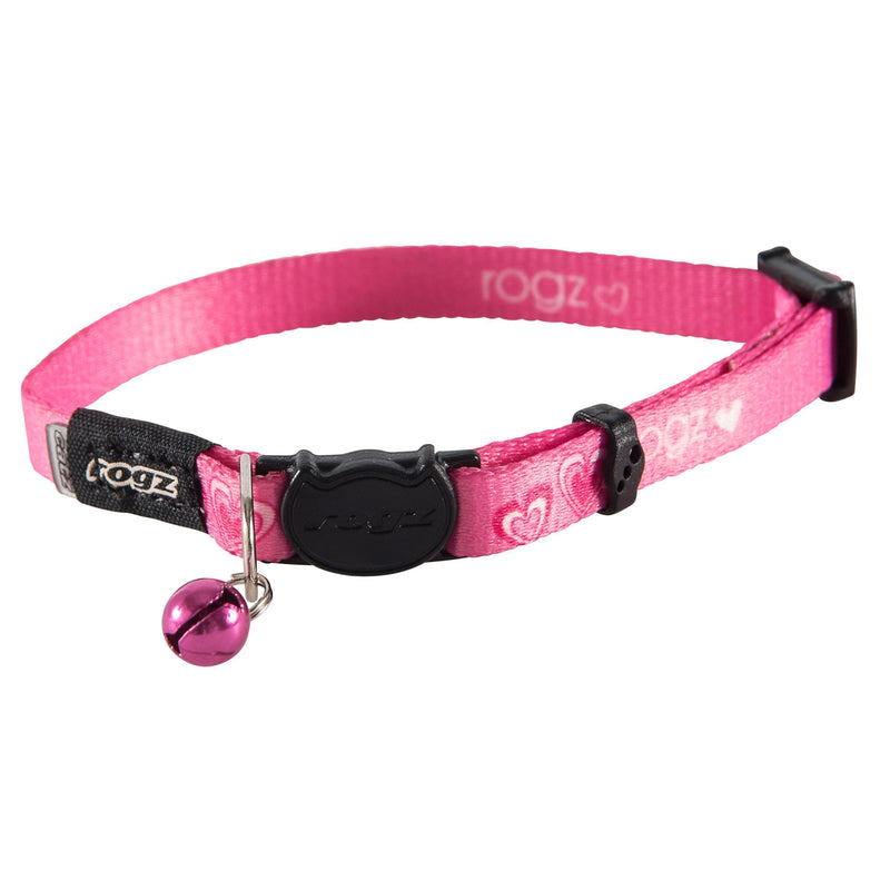 Rogz KiddyCat Safeloc Extra Small Cat Collar Pink*~*-Habitat Pet Supplies