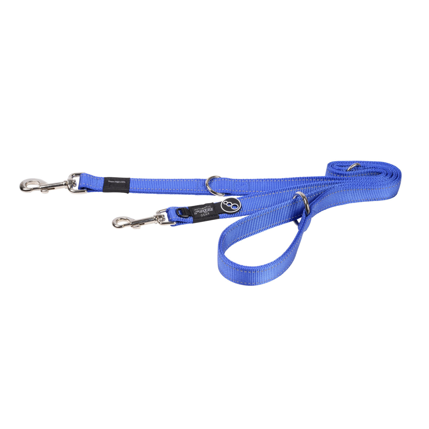 Rogz Classic Small Rope Dog Lead Blue – Habitat Pet Supplies