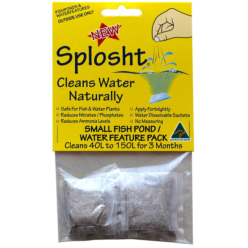 Splosht Pond/Water Feature Water Cleaner Small^^^-Habitat Pet Supplies