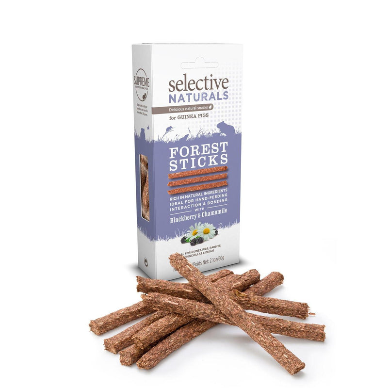 Supreme Selective Naturals Forest Sticks Guinea Pig Treats 60g-Habitat Pet Supplies