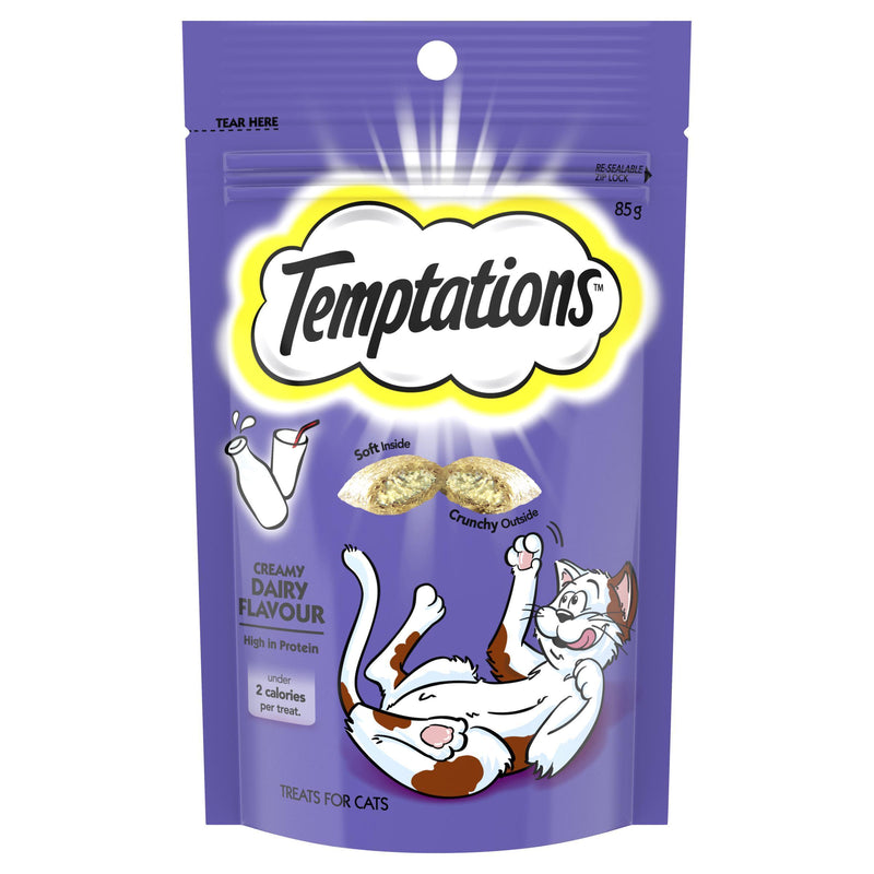 Temptations Cat Treats Creamy Dairy 85g-Habitat Pet Supplies