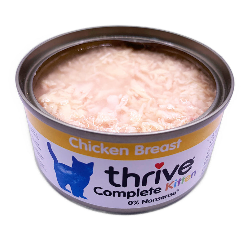 Thrive Chicken Breast Wet Kitten Food 75g x 12