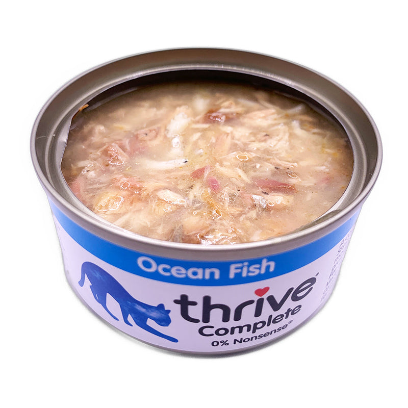 Thrive Ocean Fish Wet Cat Food 75g x 12^^^