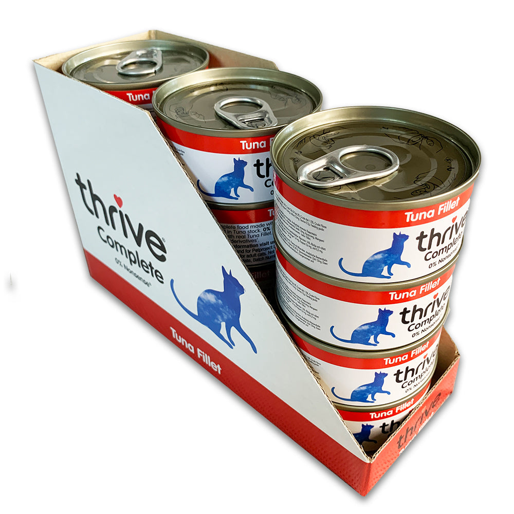 Thrive Tuna Fillet Wet Cat Food 75g x 12^^^-Habitat Pet Supplies