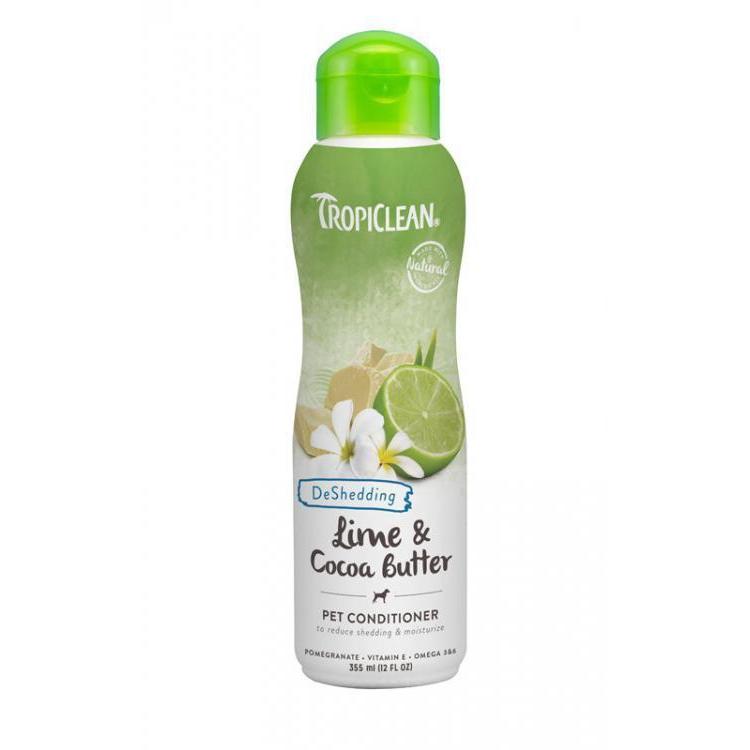 Tropiclean Lime and Cocoa Butter Conditioner 355ml*~*-Habitat Pet Supplies