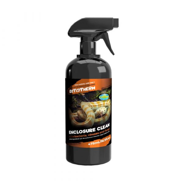 Vetafarm Ectotherm Enclosure Clean Spray for Reptiles 475ml-Habitat Pet Supplies