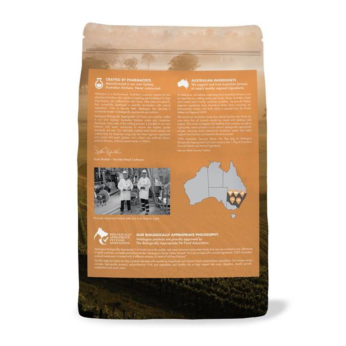 Vetalogica Biologically Appropriate Hunter Valley Harvest Dry Cat Food 3kg