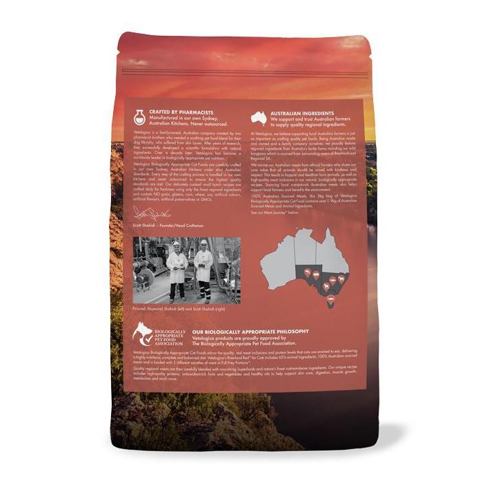 Vetalogica Biologically Appropriate Riverland Red Dry Cat Food 3kg