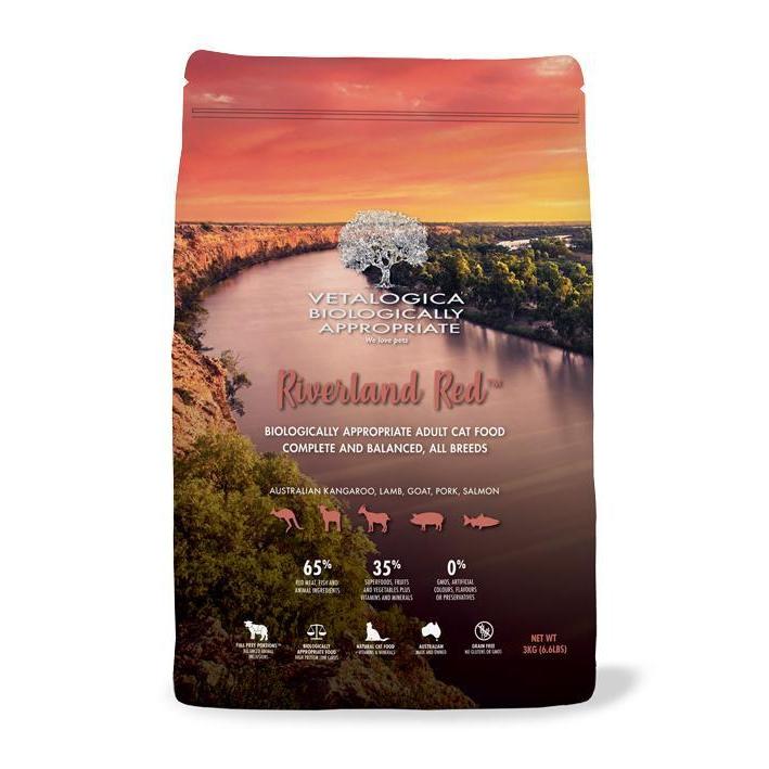 Vetalogica Biologically Appropriate Riverland Red Dry Cat Food 3kg-Habitat Pet Supplies