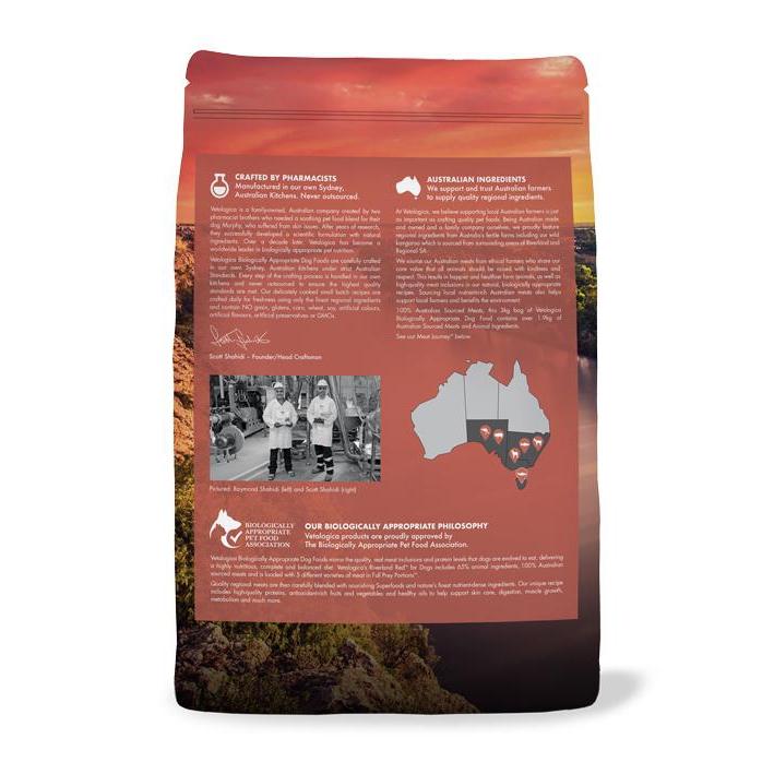 Vetalogica Biologically Appropriate Riverland Red Dry Dog Food 3kg