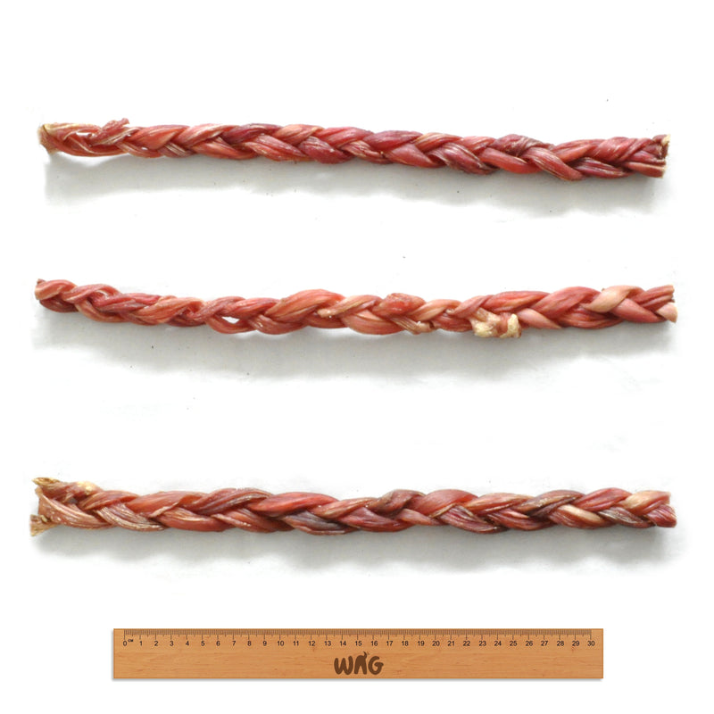 WAG LARGE BRAIDED BULLY STICK - Habitat Pet Supplies Altona & Chirnside Park