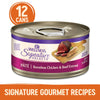 Wellness CORE Signature Selects Paté Chicken and Beef Entrée Wet Cat Food 79g x 12