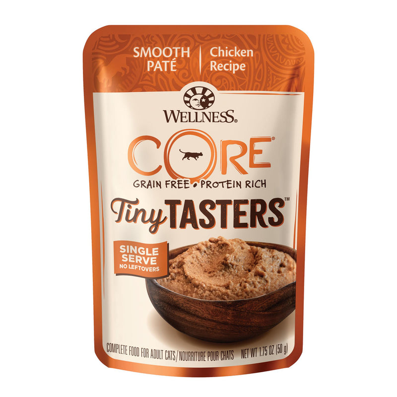 Wellness CORE Tiny Tasters Chicken Paté Wet Cat Food 50g-Habitat Pet Supplies