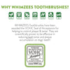 Whimzees Toothbrush Dental Dog Treats Extra Small 350 Pack>(///)<