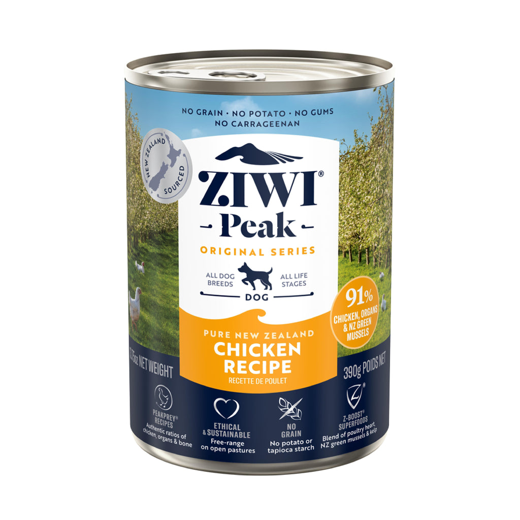 ZIWI Peak Wet Chicken Recipe Dog Food 390g x 12^^^-Habitat Pet Supplies