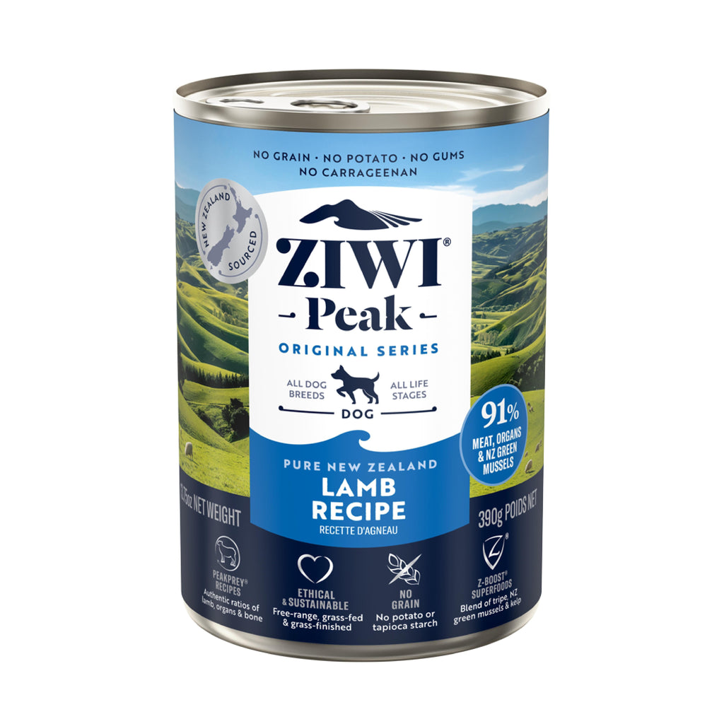 ZIWI Peak Wet Lamb Recipe Dog Food 390g x 12^^^-Habitat Pet Supplies