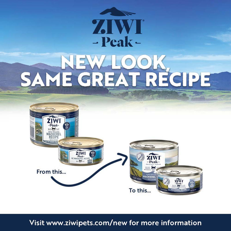 ZIWI Peak Wet Mackerel Recipe Cat Food 185g x 12^^^