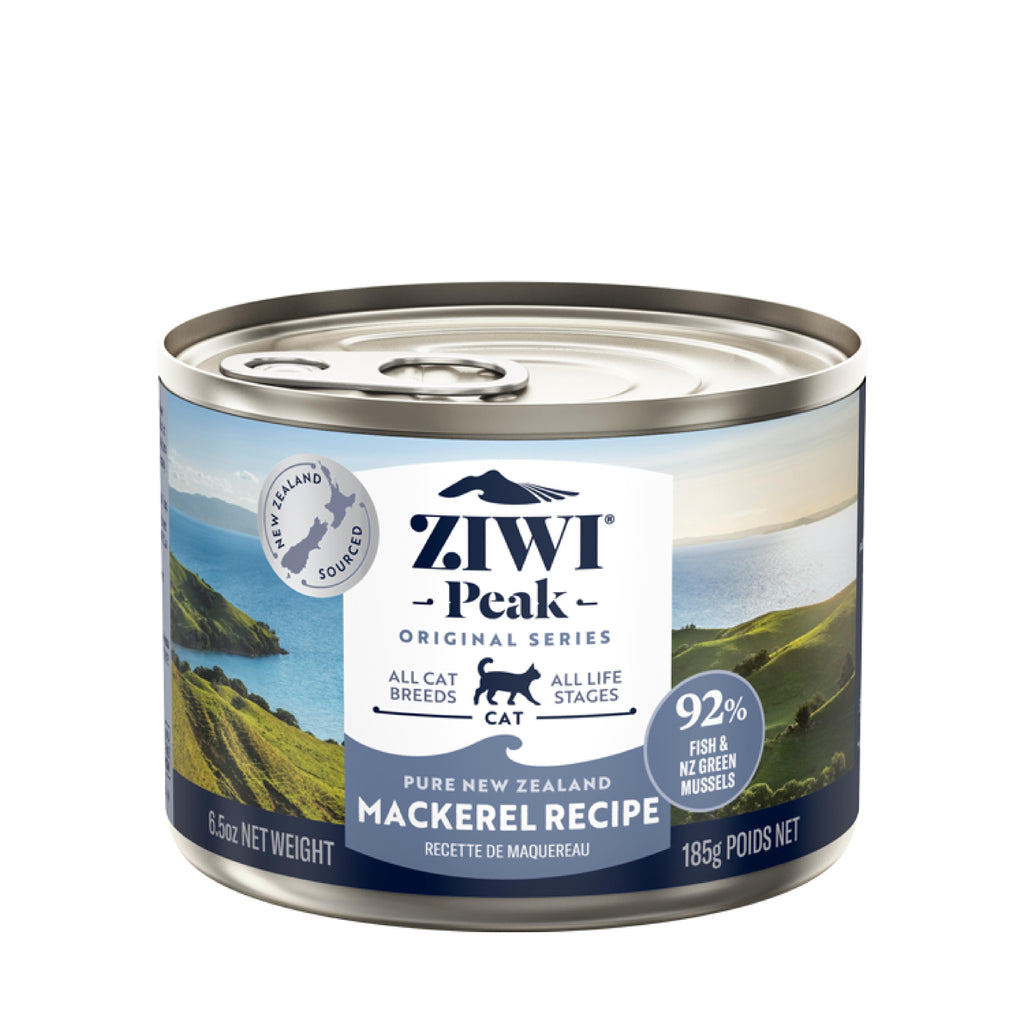 ZIWI Peak Wet Mackerel Recipe Cat Food 185g^^^-Habitat Pet Supplies