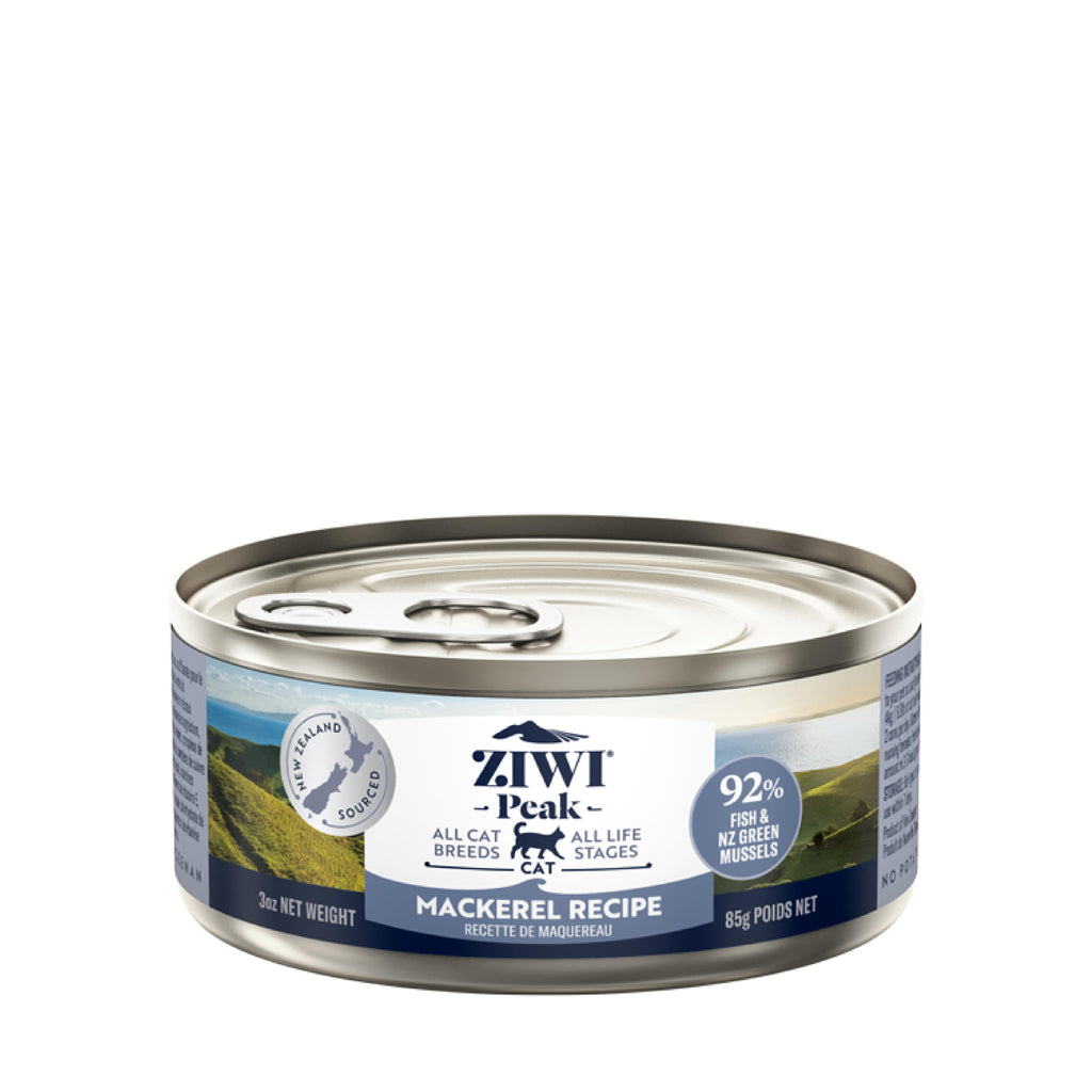 ZIWI Peak Wet Mackerel Recipe Cat Food 85g^^^-Habitat Pet Supplies