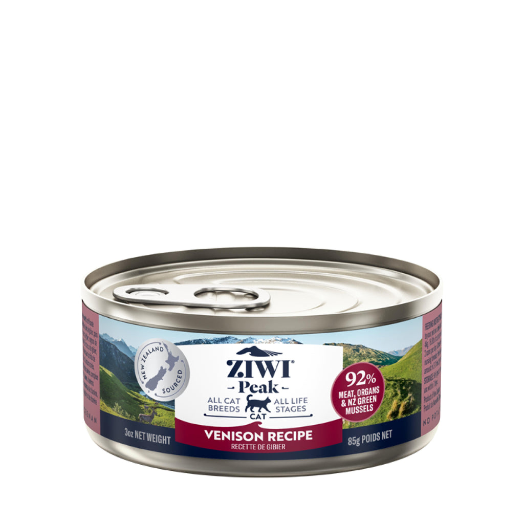 ZIWI Peak Wet Venison Recipe Cat Food 85g^^^-Habitat Pet Supplies