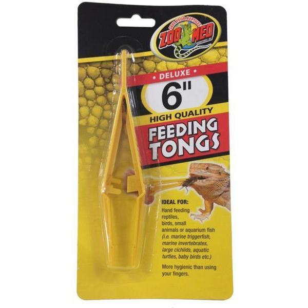 Zoo Med Plastic Feeding Tongs-Habitat Pet Supplies